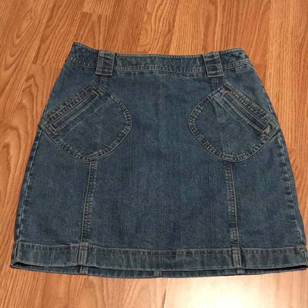 Loft Stretch Denim Skirt